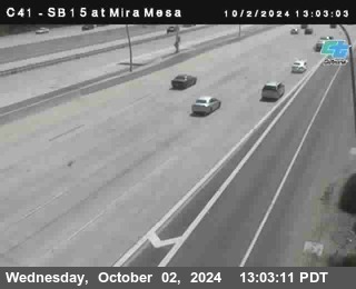 NB 15 at Mira Mesa Blvd