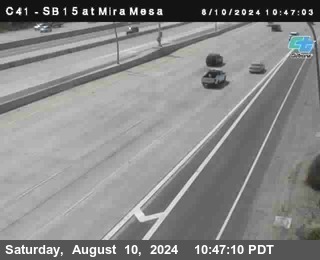 NB 15 at Mira Mesa Blvd