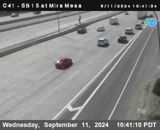 NB 15 at Mira Mesa Blvd