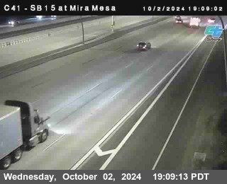 NB 15 at Mira Mesa Blvd