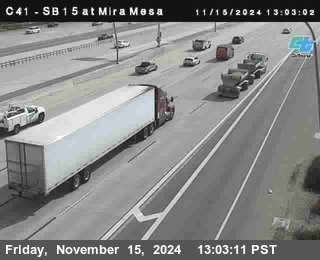 NB 15 at Mira Mesa Blvd