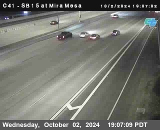 NB 15 at Mira Mesa Blvd