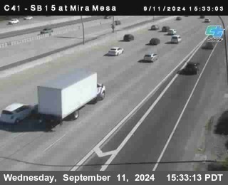 NB 15 at Mira Mesa Blvd