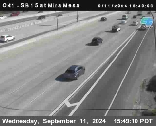 NB 15 at Mira Mesa Blvd