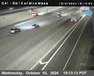 NB 15 at Mira Mesa Blvd