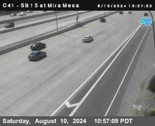 NB 15 at Mira Mesa Blvd