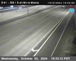 NB 15 at Mira Mesa Blvd