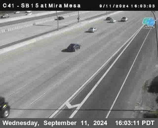 NB 15 at Mira Mesa Blvd