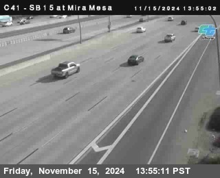 NB 15 at Mira Mesa Blvd