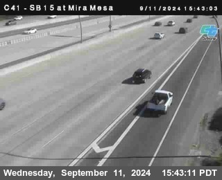 NB 15 at Mira Mesa Blvd