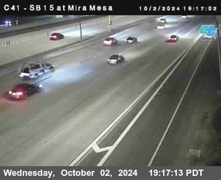 NB 15 at Mira Mesa Blvd