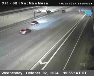 NB 15 at Mira Mesa Blvd