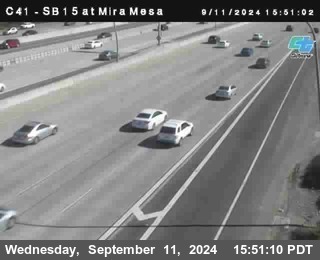 NB 15 at Mira Mesa Blvd