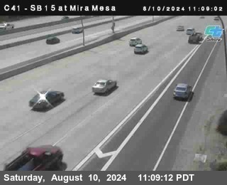 NB 15 at Mira Mesa Blvd