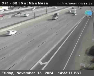 NB 15 at Mira Mesa Blvd