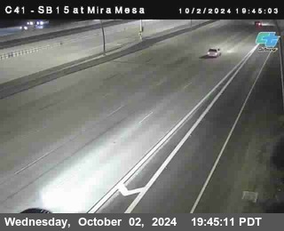 NB 15 at Mira Mesa Blvd