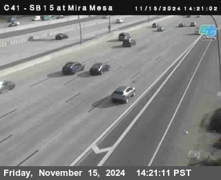 NB 15 at Mira Mesa Blvd