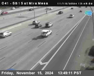 NB 15 at Mira Mesa Blvd