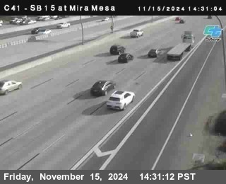 NB 15 at Mira Mesa Blvd