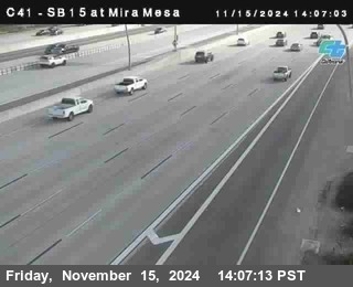 NB 15 at Mira Mesa Blvd