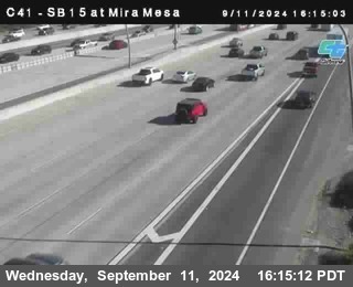 NB 15 at Mira Mesa Blvd