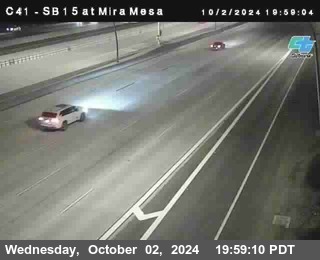 NB 15 at Mira Mesa Blvd