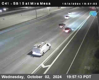 NB 15 at Mira Mesa Blvd