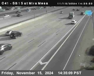 NB 15 at Mira Mesa Blvd