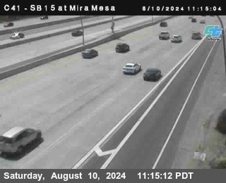 NB 15 at Mira Mesa Blvd