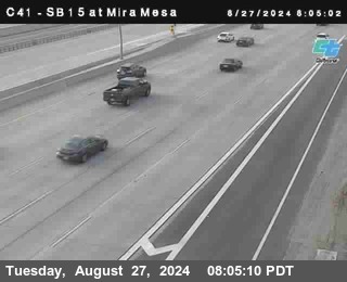 NB 15 at Mira Mesa Blvd