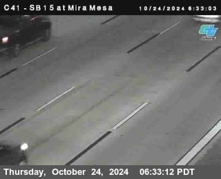 NB 15 at Mira Mesa Blvd