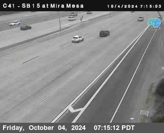 NB 15 at Mira Mesa Blvd