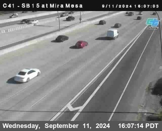 NB 15 at Mira Mesa Blvd