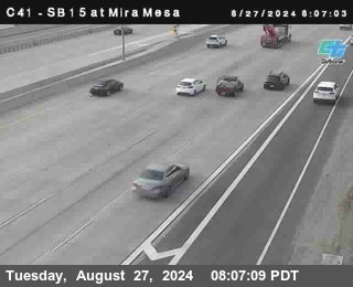 NB 15 at Mira Mesa Blvd