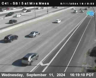 NB 15 at Mira Mesa Blvd