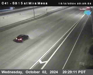 NB 15 at Mira Mesa Blvd