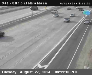 NB 15 at Mira Mesa Blvd