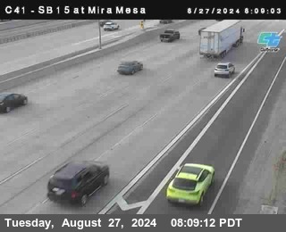 NB 15 at Mira Mesa Blvd