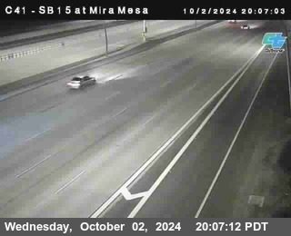 NB 15 at Mira Mesa Blvd