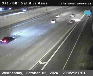 NB 15 at Mira Mesa Blvd