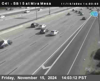 NB 15 at Mira Mesa Blvd