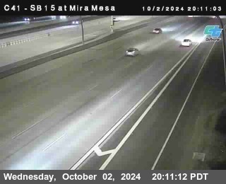 NB 15 at Mira Mesa Blvd