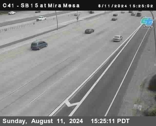 NB 15 at Mira Mesa Blvd