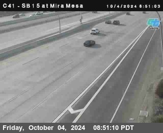 NB 15 at Mira Mesa Blvd