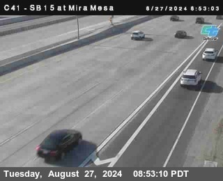 NB 15 at Mira Mesa Blvd