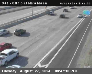 NB 15 at Mira Mesa Blvd