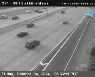 NB 15 at Mira Mesa Blvd