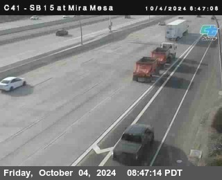 NB 15 at Mira Mesa Blvd