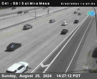 NB 15 at Mira Mesa Blvd