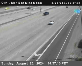 NB 15 at Mira Mesa Blvd